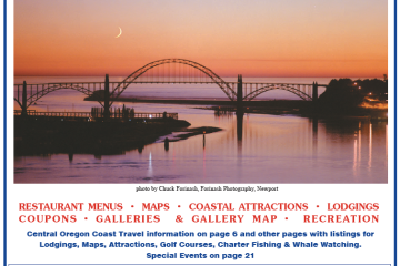Oregon Coast Guidebook Winter Holiday issue 2023-2024